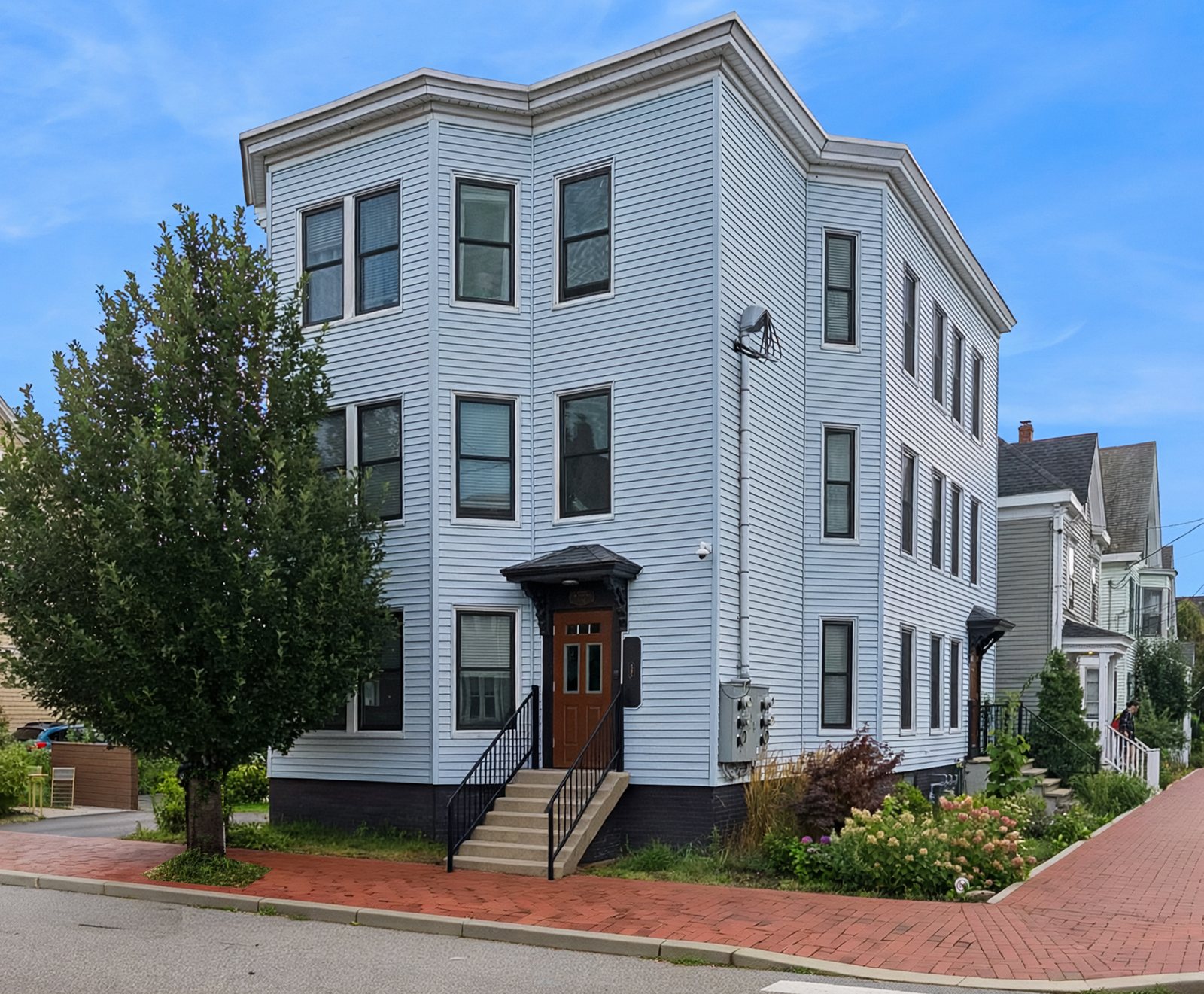 The Sexton House, 32 Wilson Street at Vesper, Munjoy Hill, Portland, Maine